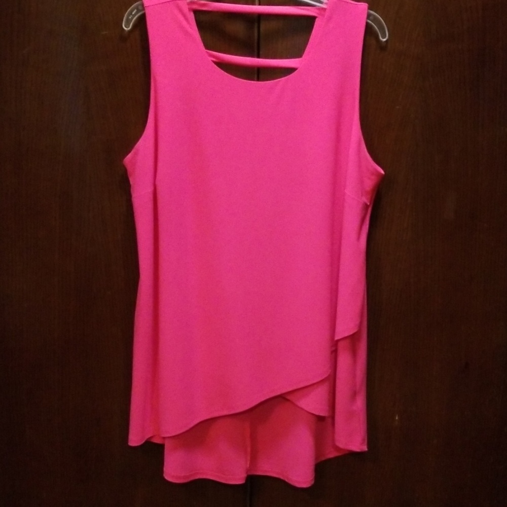 Hot pink top